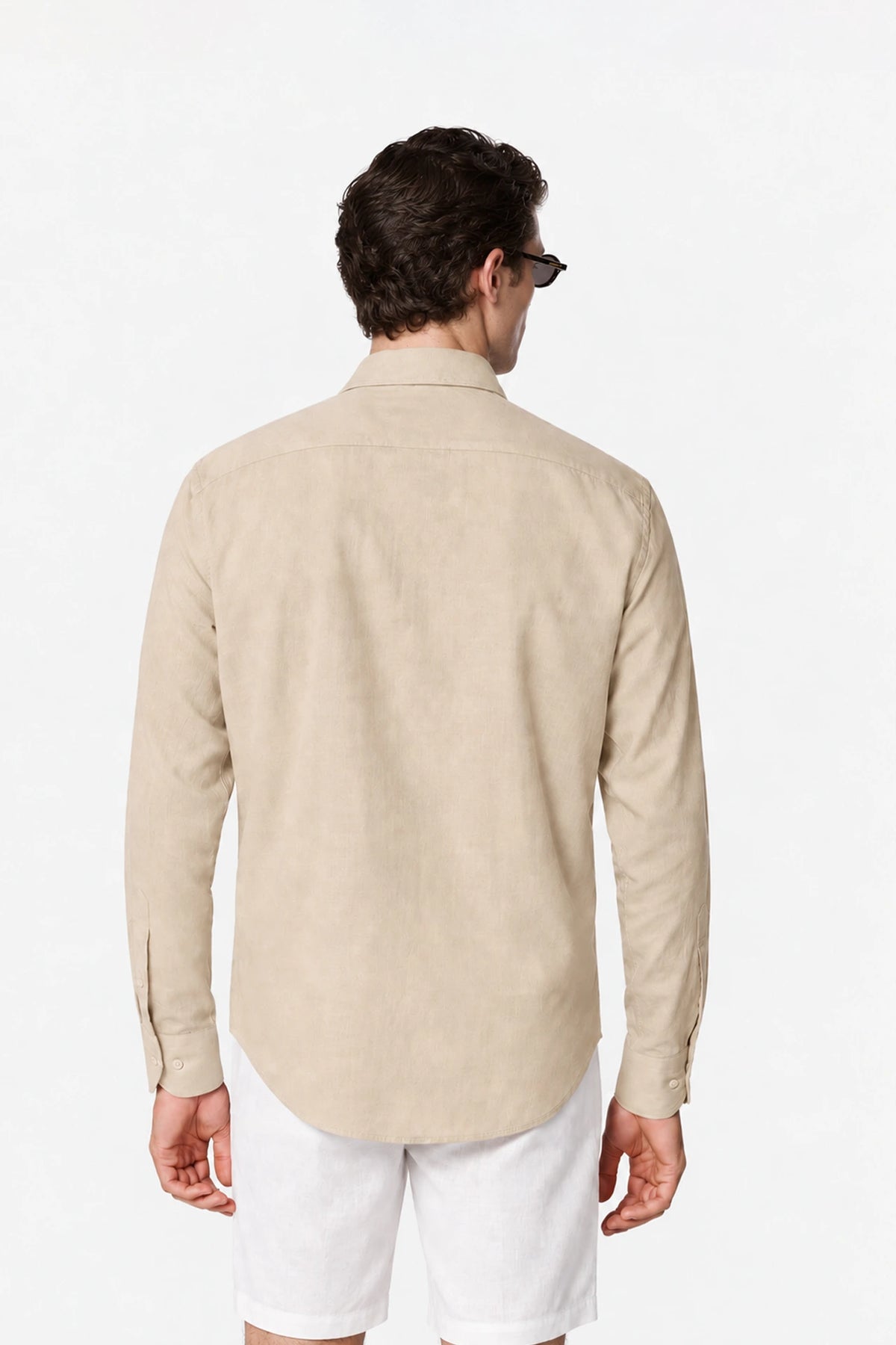 Tailored Fit Linen Shirt
