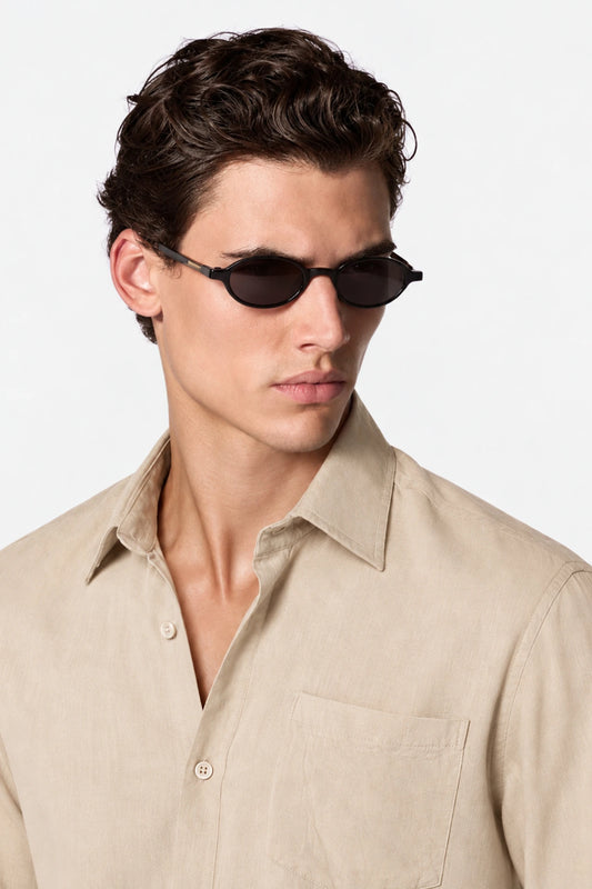 Tailored Fit Linen Shirt