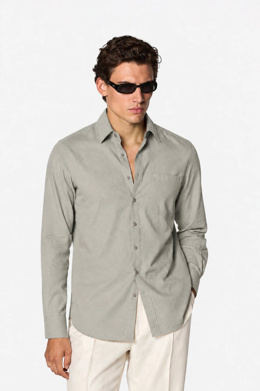 Tailored Fit Linen Shirt