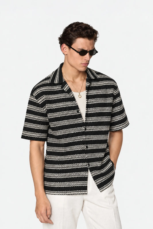 Crochet Knit Shirt