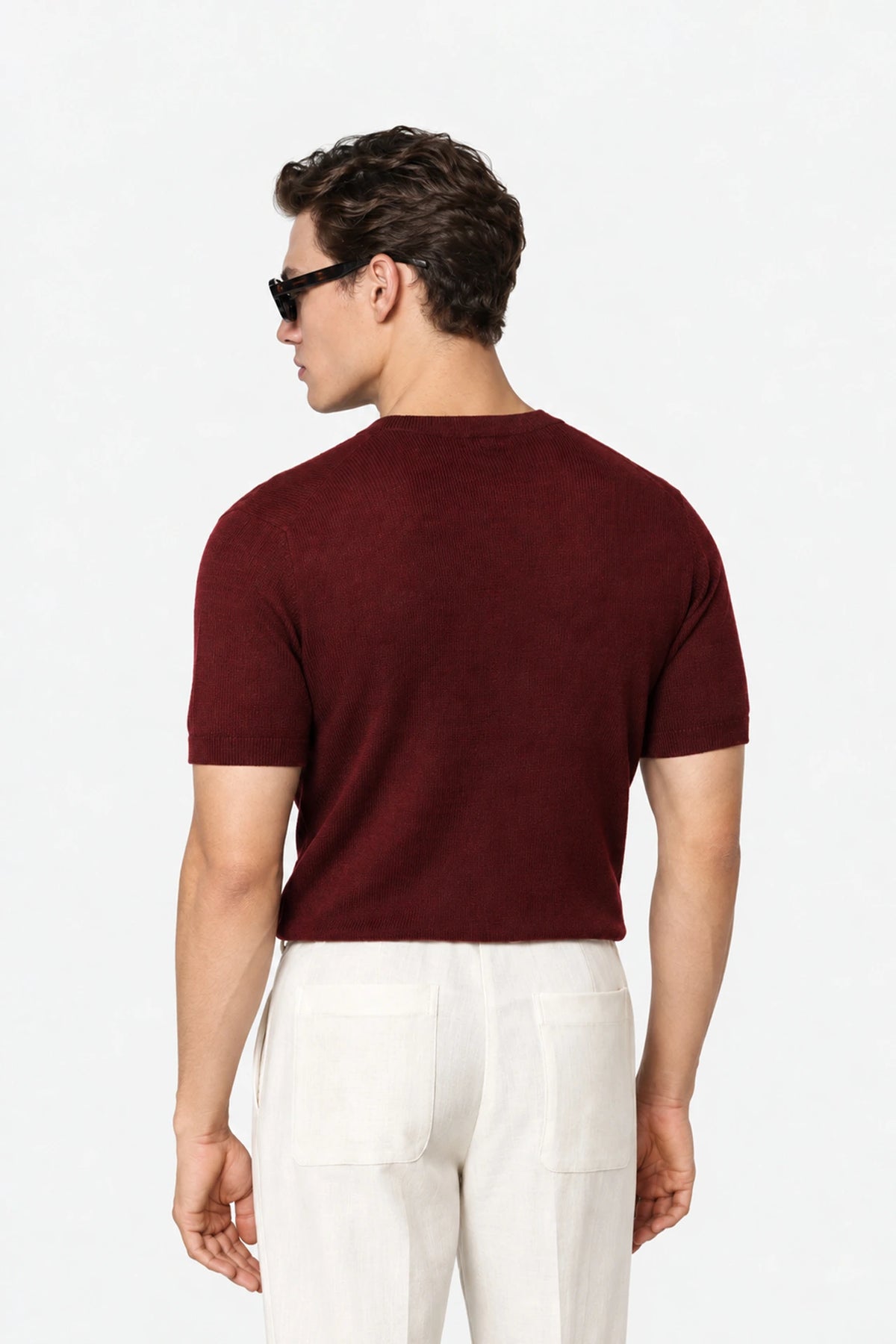 Fine Knit T-Shirt