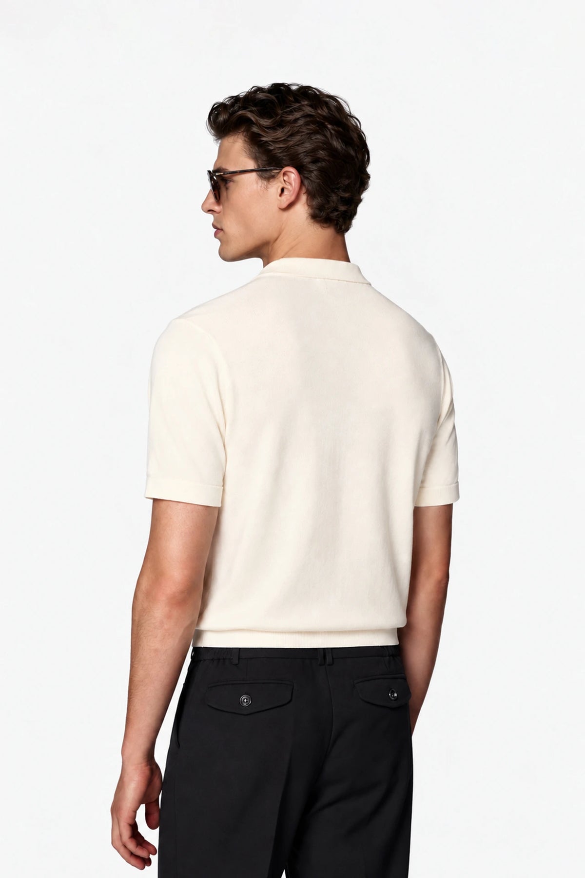 Lyocell Knit Polo