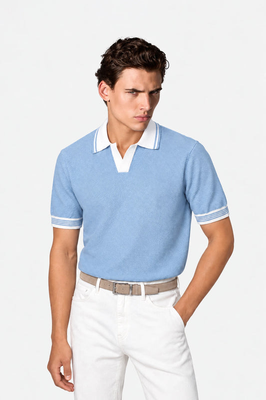 Fine Gauge Knit polo