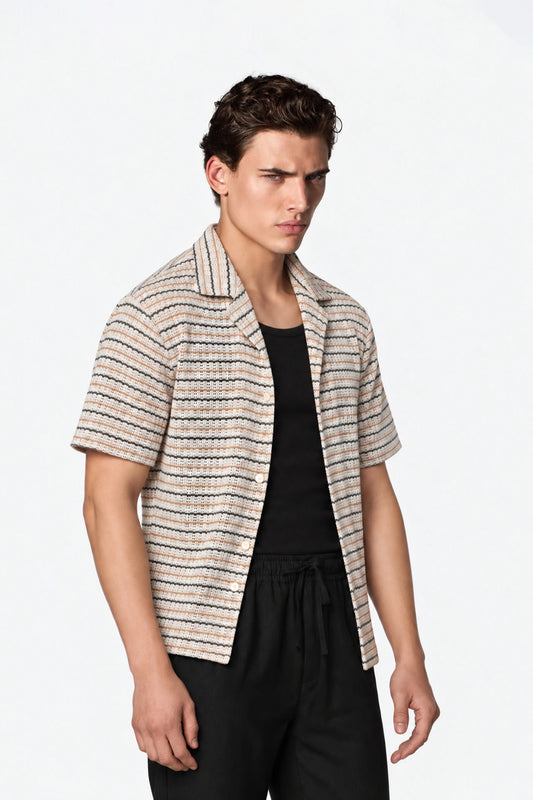 Crochet Knit Shirt