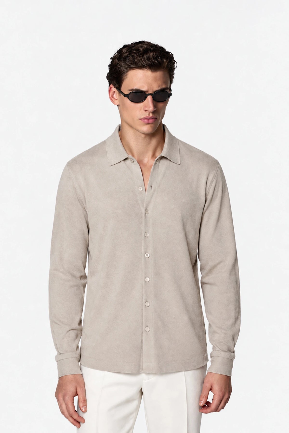 Button-Down Polo
