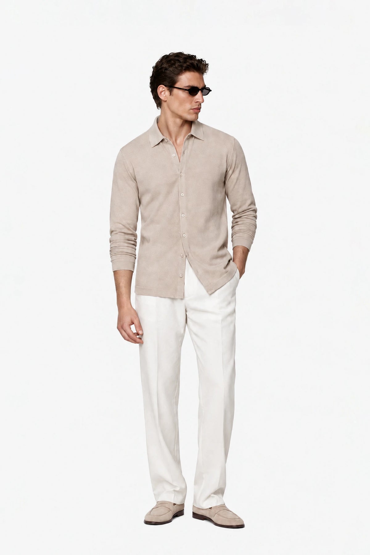 Button-Down Polo