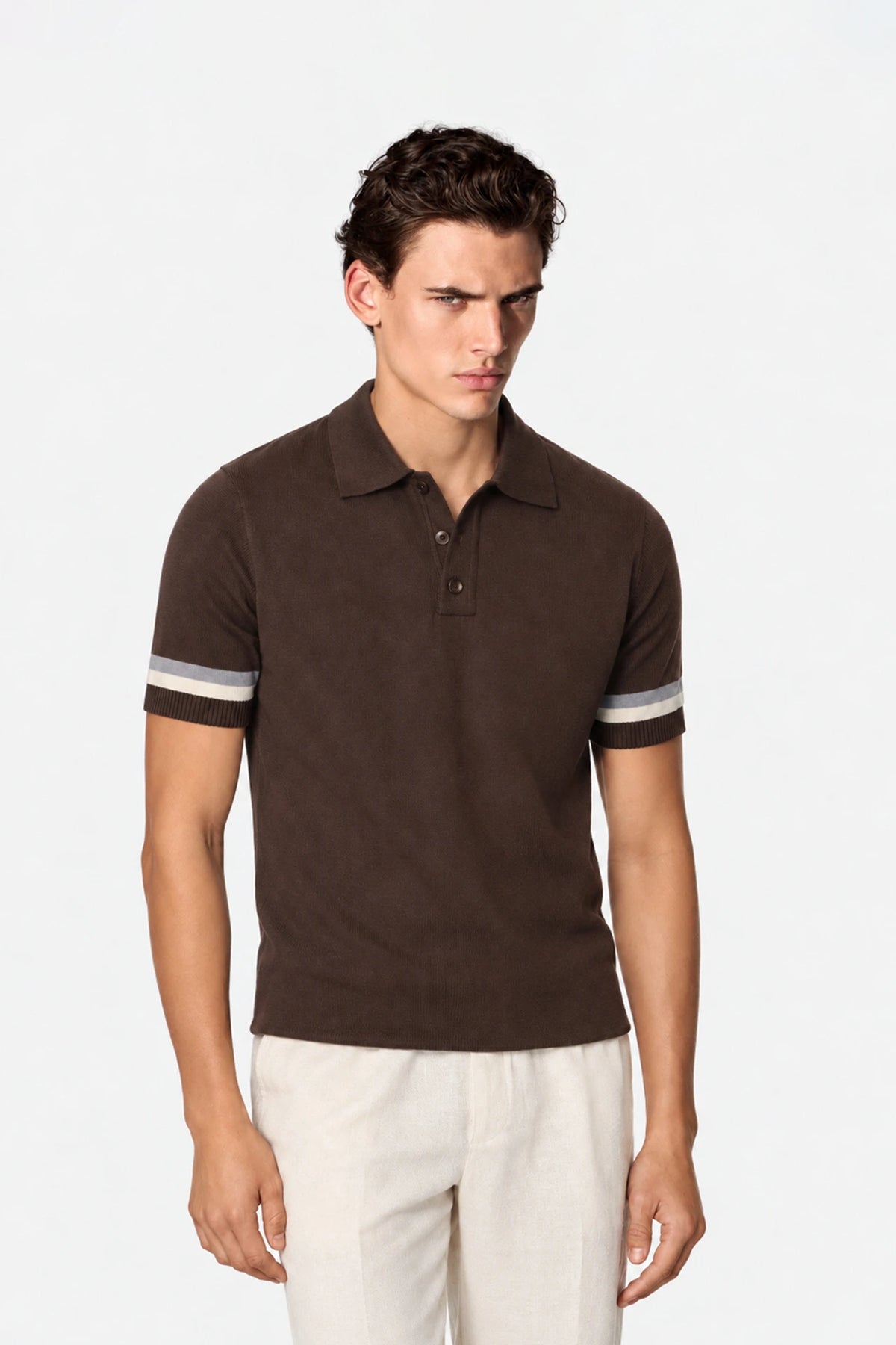 Viscose Knit Polo