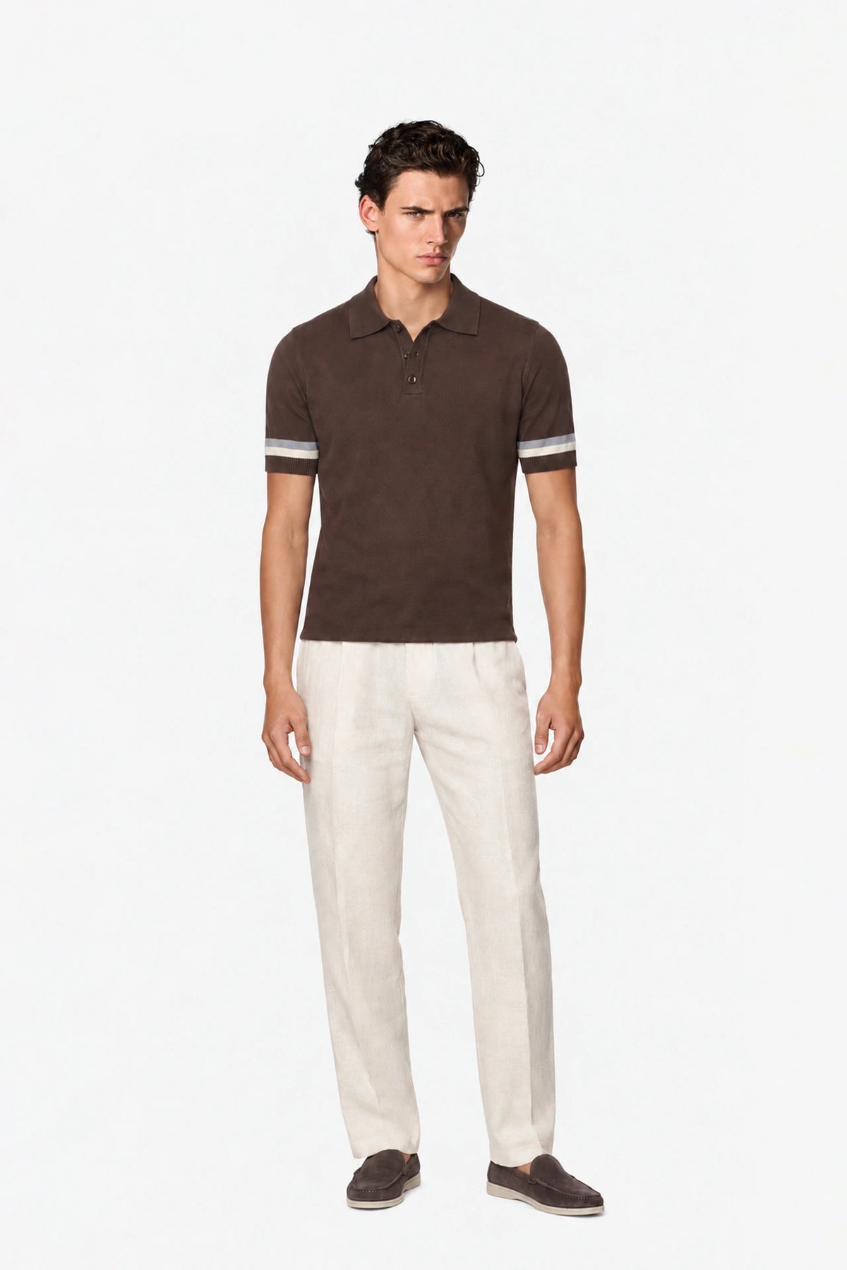 Viscose Knit Polo