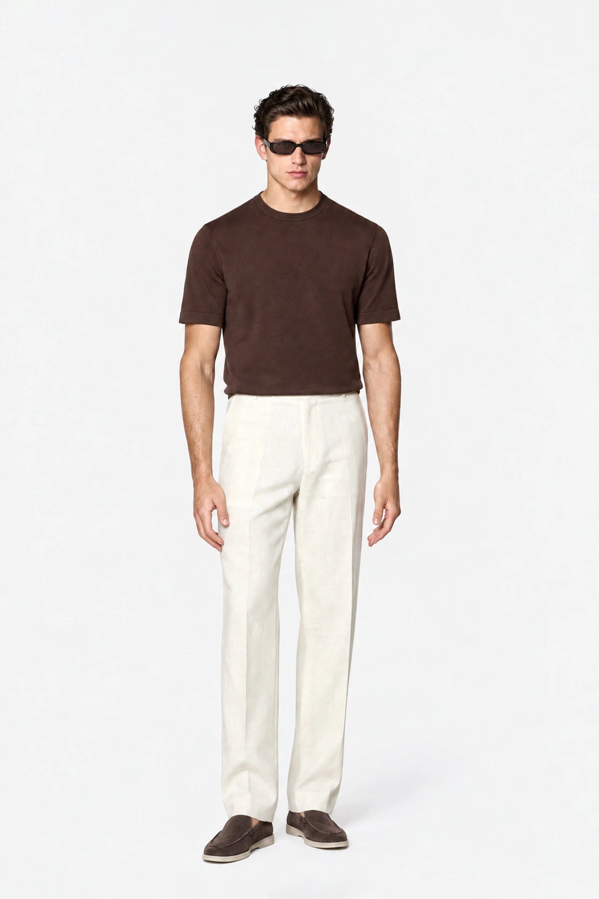 Lyocell Knit T-Shirt