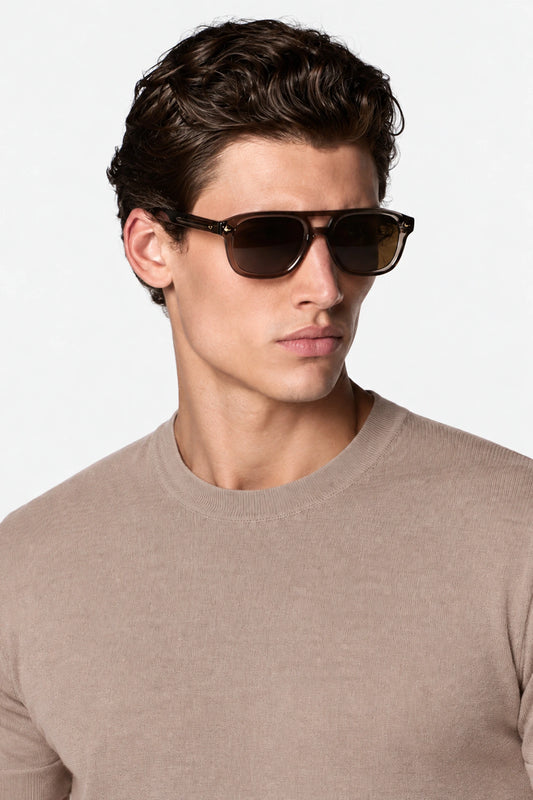 Lyocell Knit T-Shirt