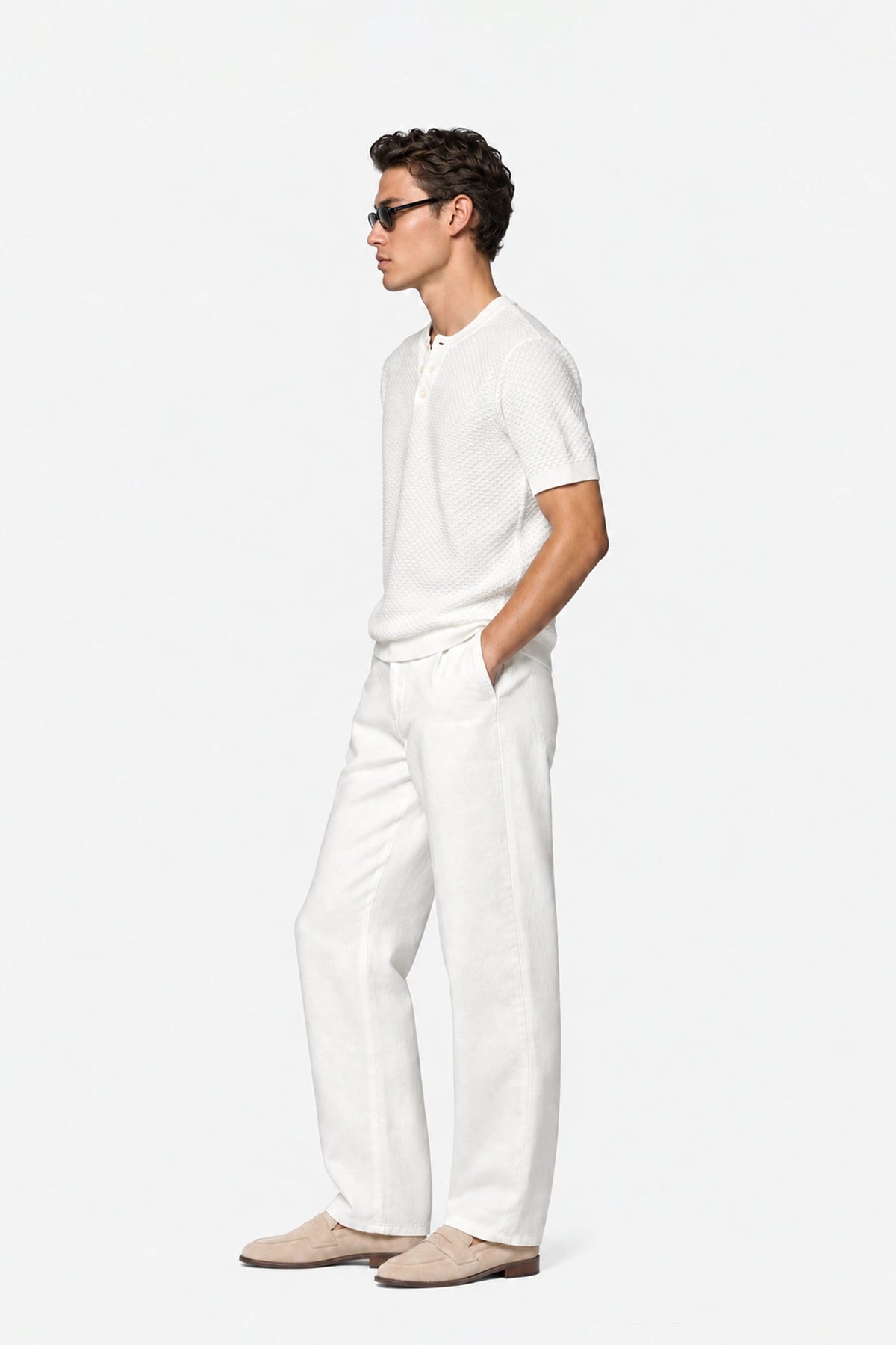 Textured Henley