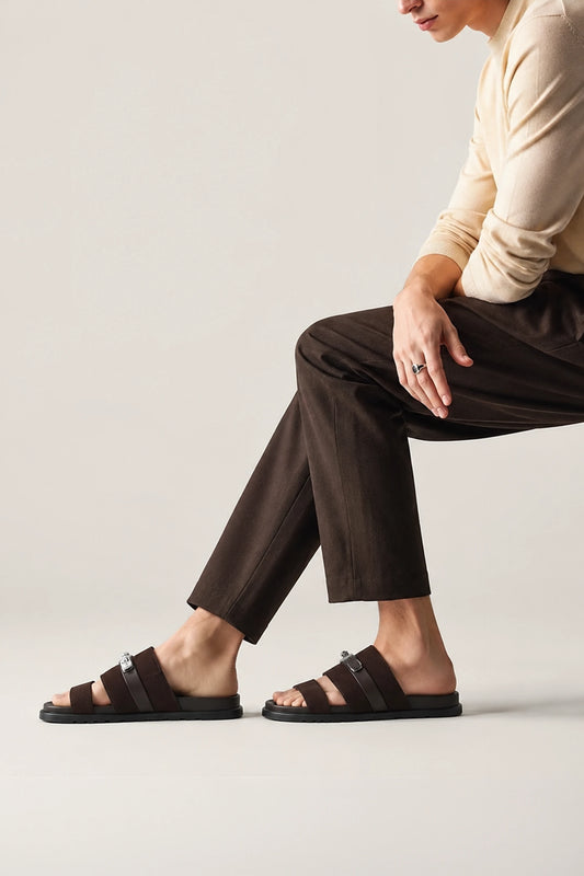 Monaco Suede Sandals
